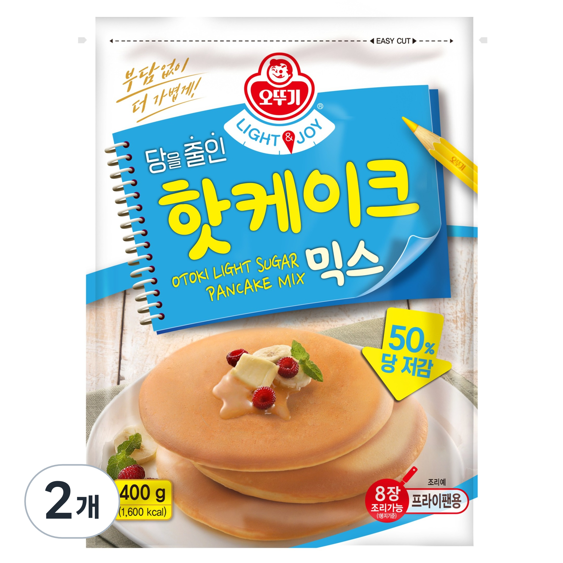 오뚜기 라이트 앤 조이 당을줄인 핫케이크 믹스 7,000원