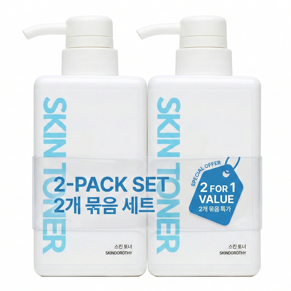 대용량 콜라겐 탄력 데일리 토너 스킨도로시, 2개, 450ml 58,590원