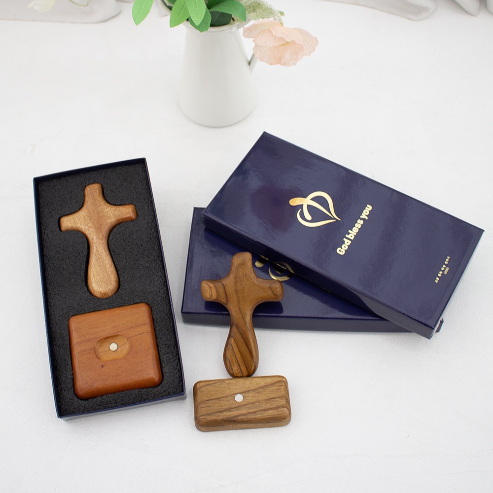 프레이 기도 손 십자가 교회선물 성당선물 기독교선물 천주교선물, 마호가니M, 1개 8,900원