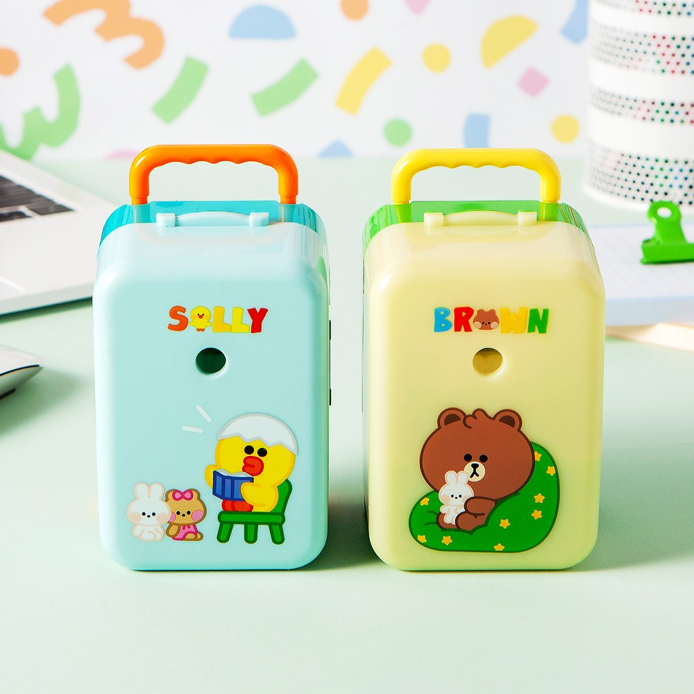 라인프렌즈 미니연필깎이 2개세트, 단품 9,900원