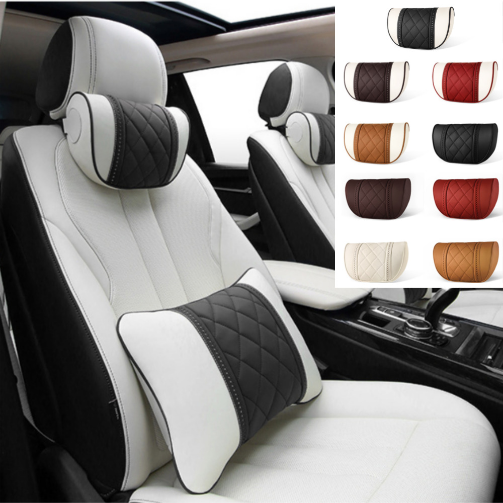 나파가죽 목쿠션 그랜져 카니발 팰리세이드 제네시스 쏘렌토 bmw 벤츠 아우디 Q5 k8 호환 차량용 헤드레스트 목베게 목받침 28,900원