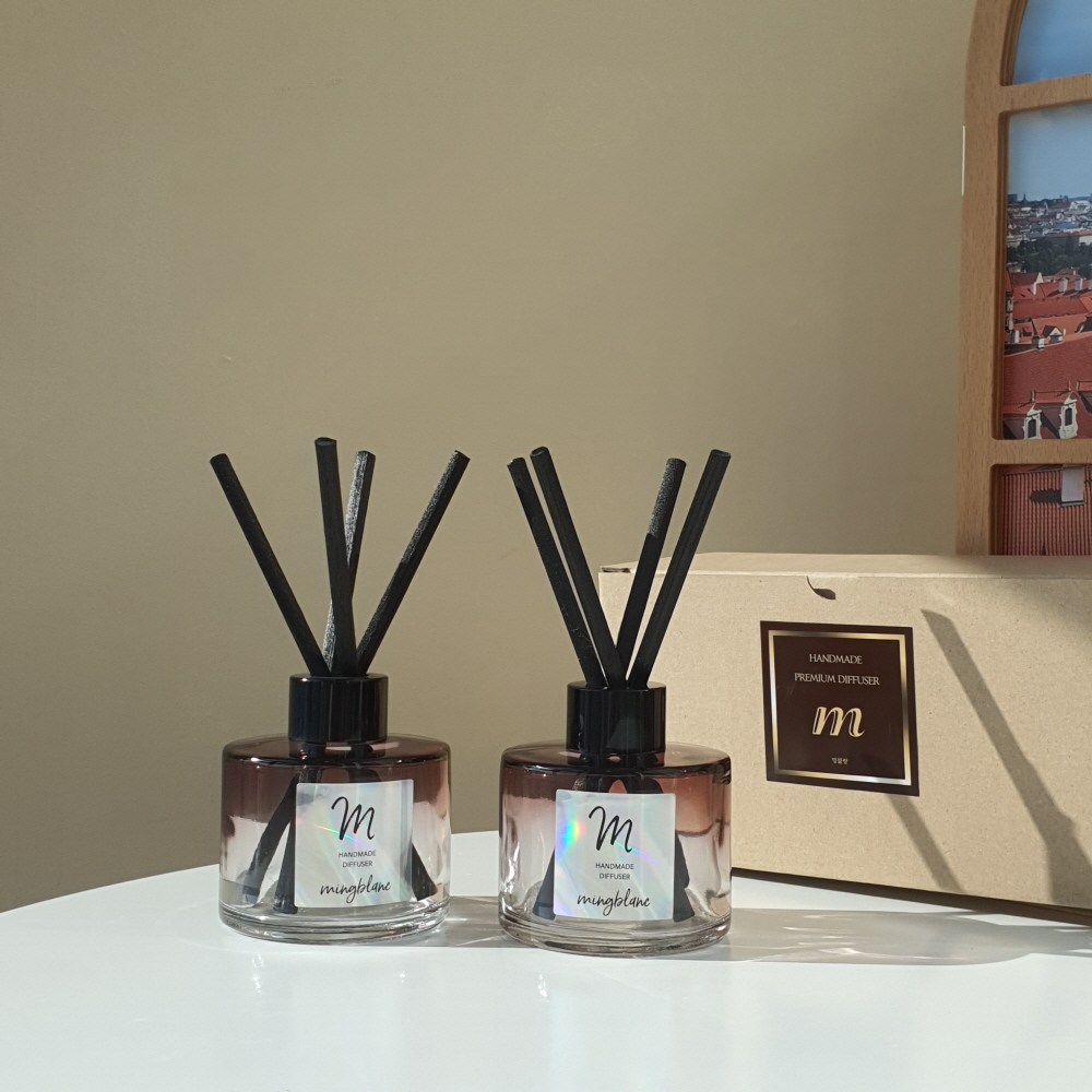 밍블랑 1+1 프리미엄 고급 호텔 명품 대형 백화점 실내 디퓨저 세트 거실 현관 사무실 카페 화장실 방향제 집들이 선물 30,000원