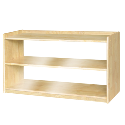 자작나무 2단 아크릴 교구장(트임) 아기교구장 어린이집책장 유치원책장 원목책꽂이 베이비장 335,000원