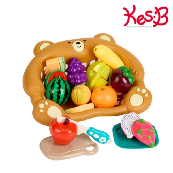 캐스b 플레이 곰돌이싹뚝놀이 과일 (2899) / 역할놀이, 1개 20,000원