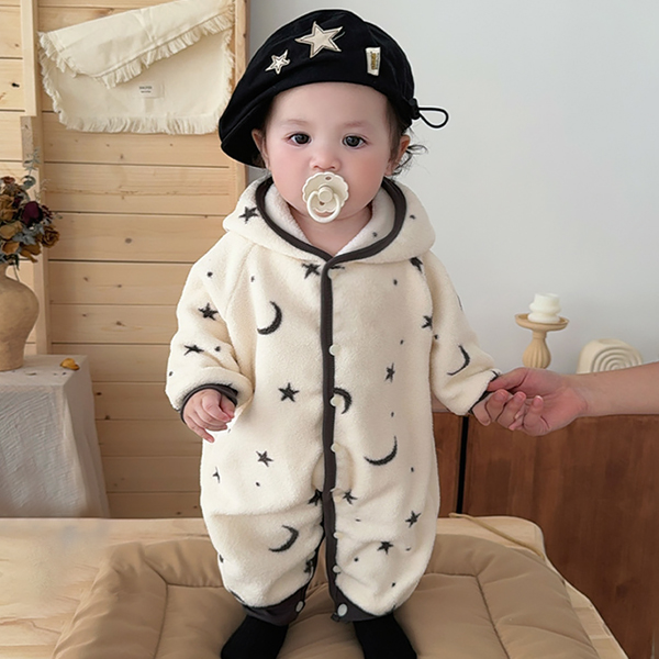 몽실이 달별 후리스 후드우주복 아기 유아 남아 여아 겨울 외출복 29,900원