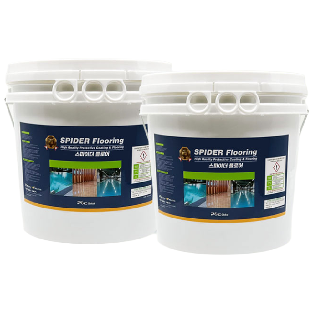 피앤씨글로벌 빈티지 바닥인테리어 수성 에폭시 페인트 투명 3kg + 최고급형 / 고급형 도구세트, 1개, 현재가 196,000원