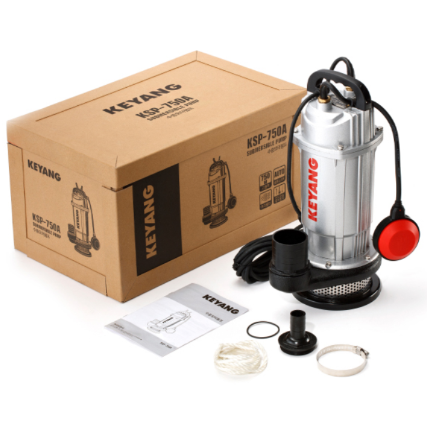 계양 자동 수중펌프 KSP-750A 1마력 750 W 양수기, 1개 230,000원