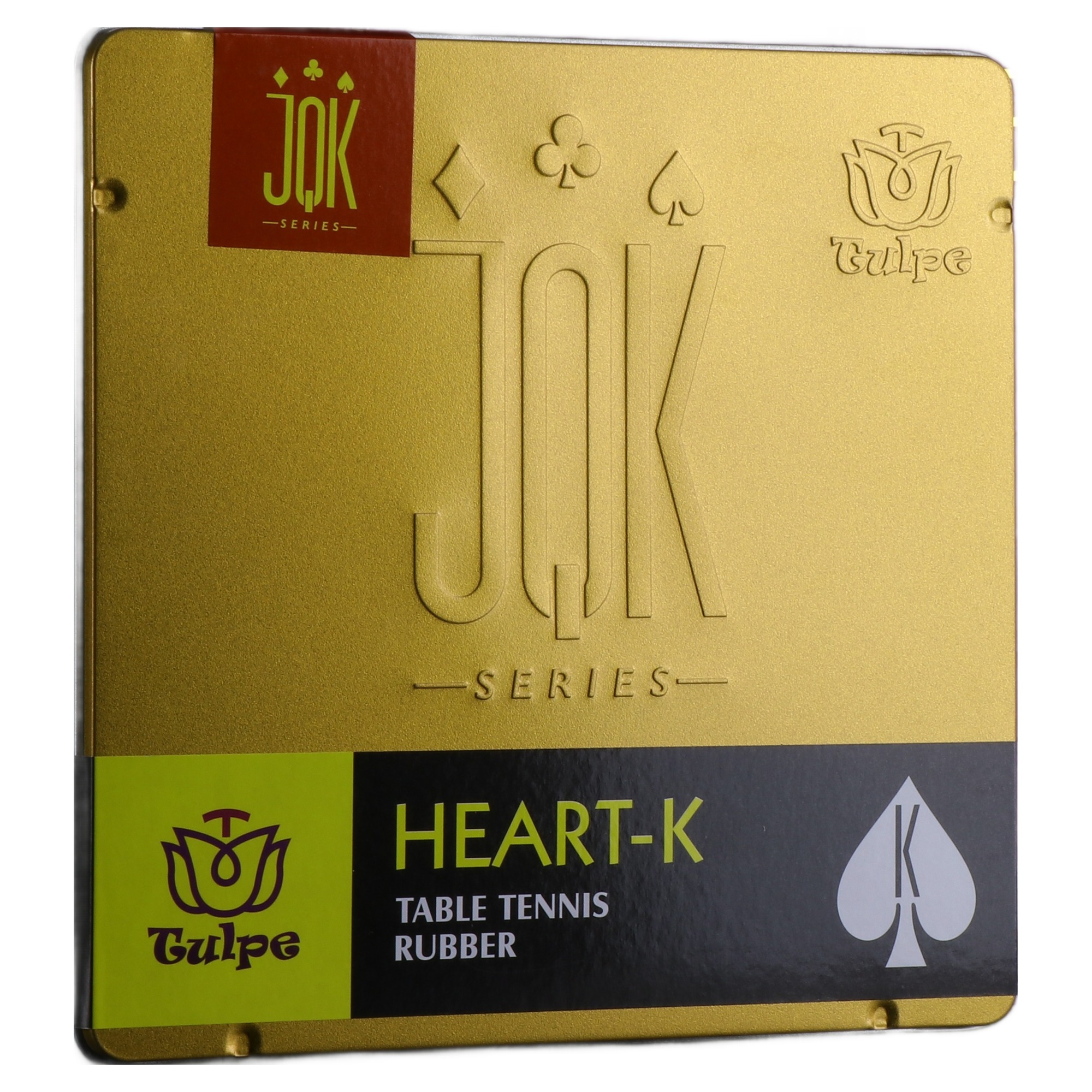 툴페 하트 K 프로 탁구 러버, 흑색, 1개 60,280원