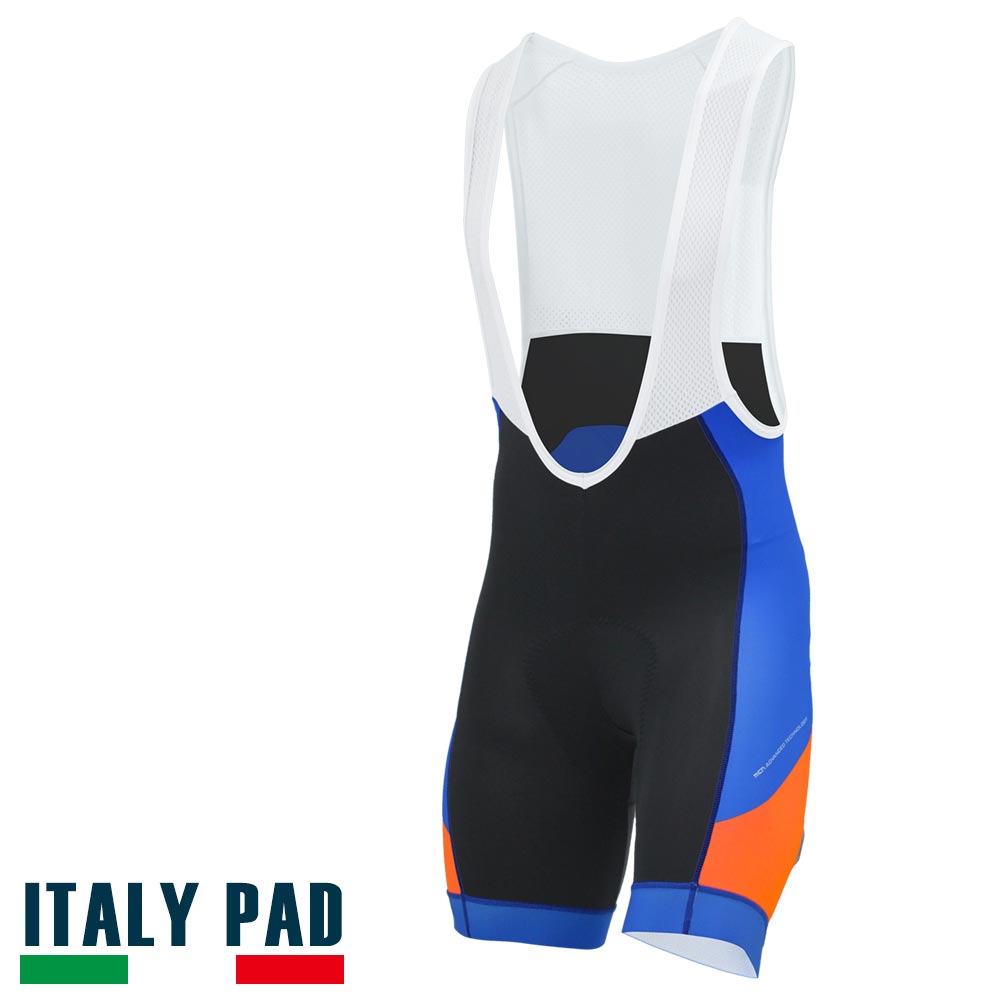 MCN 레오 블루 4부 빕숏 패드바지 자전거 의류 하의 여름용 사이클하의 이태리 쫄쫄이바지 135,000원