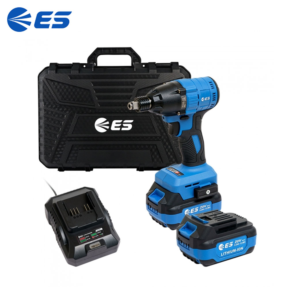 ES산업 충전 임팩트 드라이버렌치 겸용 20V 4.0A 배터리 세트 EL20RW 275,000원
