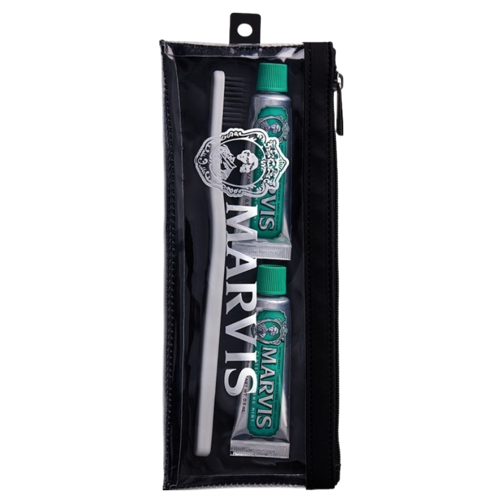 마비스 여행용 파우치 + 칫솔 화이트 + 치약 10ml 2p 세트, 1세트 12,900원