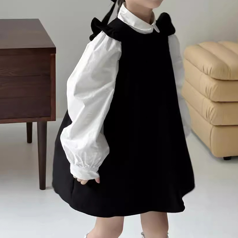 델루비오 아동 여아 단정 블라우스 원피스 투피스 세트 러블리 프릴 레이어드 22,900원