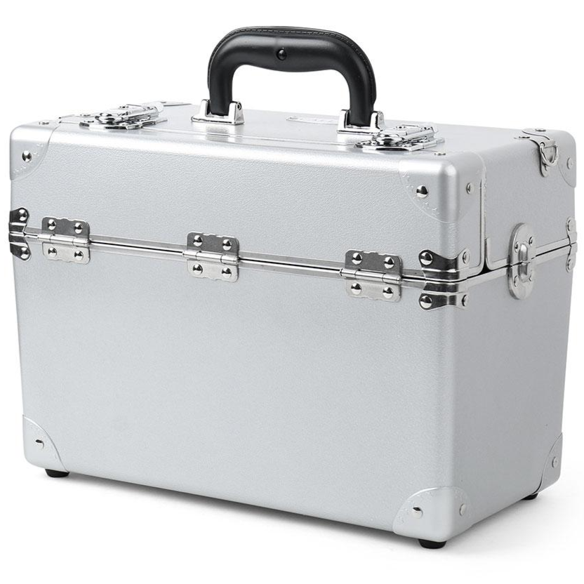 CALLA명품 화장품정리함 통박스 고급형 메이크업 박스, 1개, 실버 121,000원