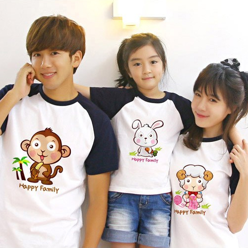 <가족티> <패밀리룩> '12지신' - 반팔나그랑 가족티 16,900원