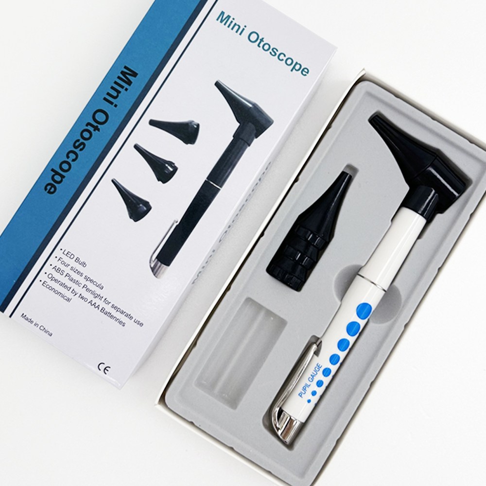 검이경 귀 내시경 확대경 가정 의사 ENT 관리 내시경 LED 휴대용 귀돋보기, 1개, 화이트 11,900원