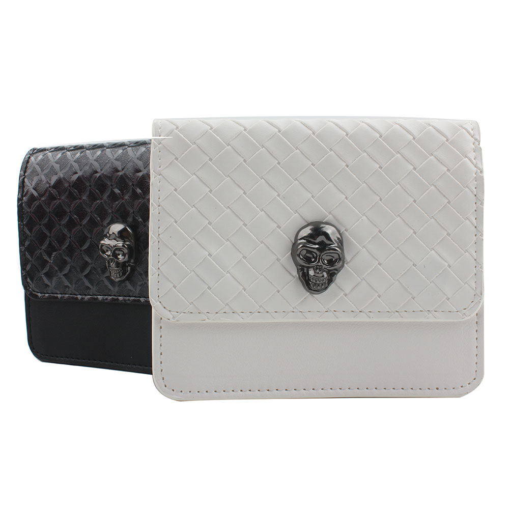 골프거리측정기 케이스 매트 블랙 파우치 해골 스컬타입 자석타입, 화이트, 1개 14,200원