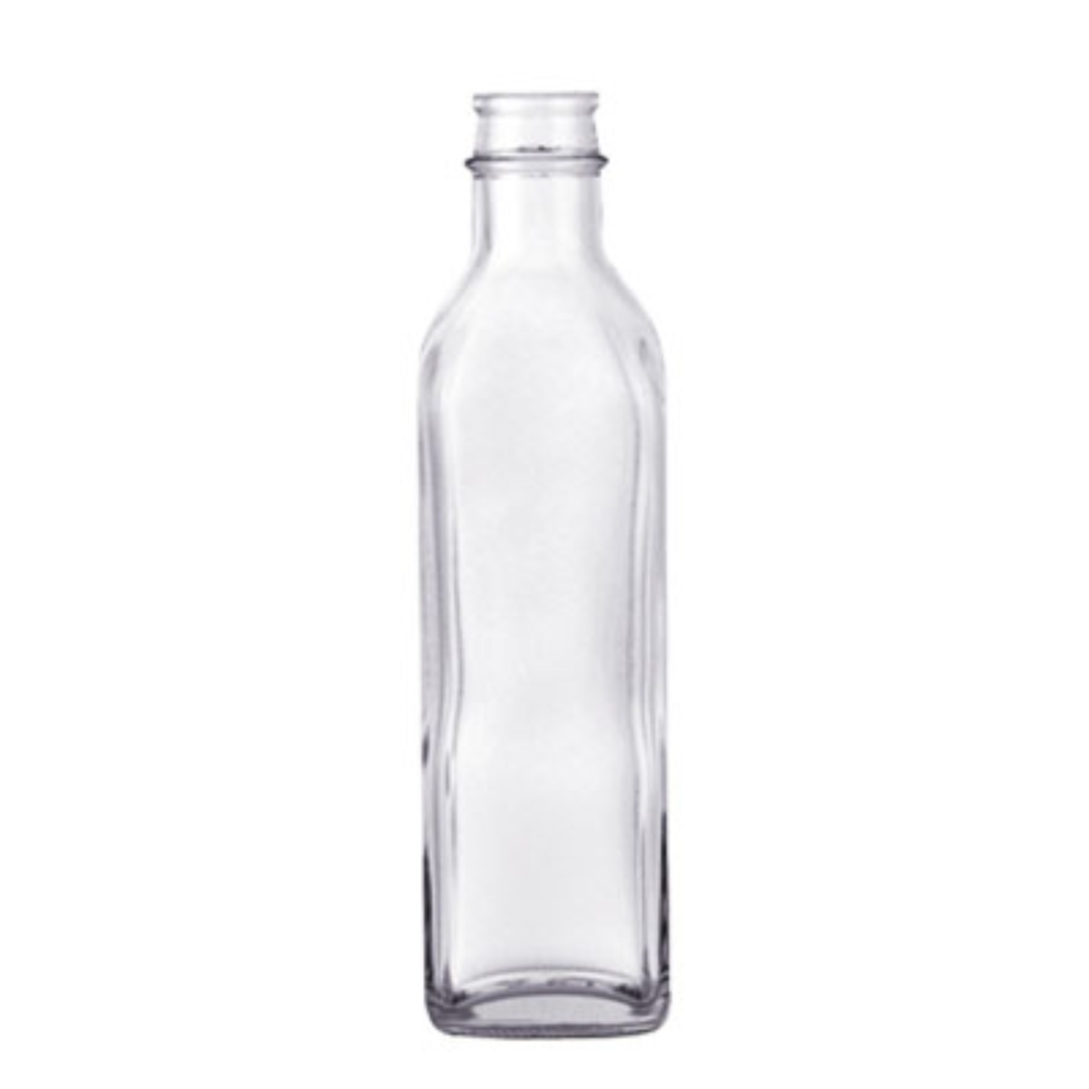 HHmall 유리병(투명사각오일병) 300ml (한박스구매시 수축필름제공), 300ml 블랙캡, 35개 59,500원