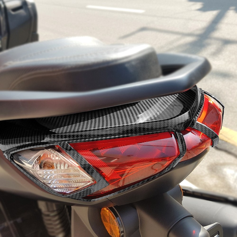야마하 엔맥스125 155 2021-2024년식 튜닝 카본 카울 테일등커버, 1개 90,250원