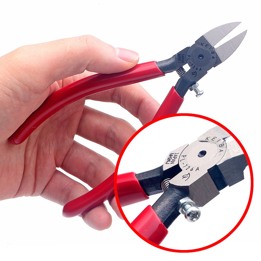 일본산 플라스틱 니퍼 6인치 스토퍼 간격조절 프라스틱 일제 일산 KEIBA 프라모델 모빌 수지 사출 절단, 1개 27,950원