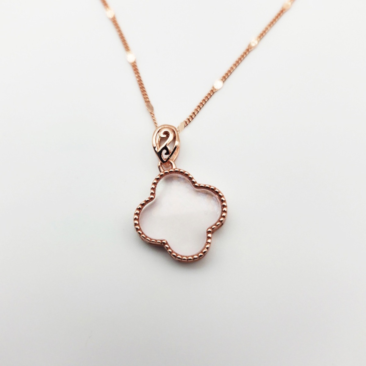 리즈타라 엘레나 로즈 실버 목걸이 / 925실버 여성용 여자목걸이 68,000원