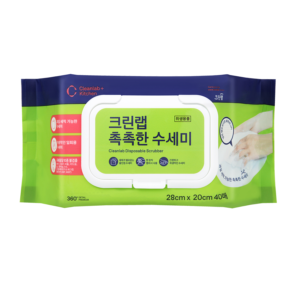 크린랩 촉촉한 수세미 3,970원