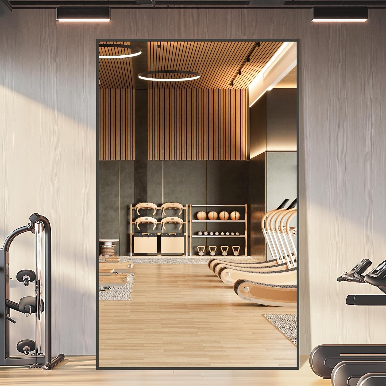 안토크 전신거울 스탠드 벽걸이 직사각형 3in1 거치형 거울 180x110cm 169,000원