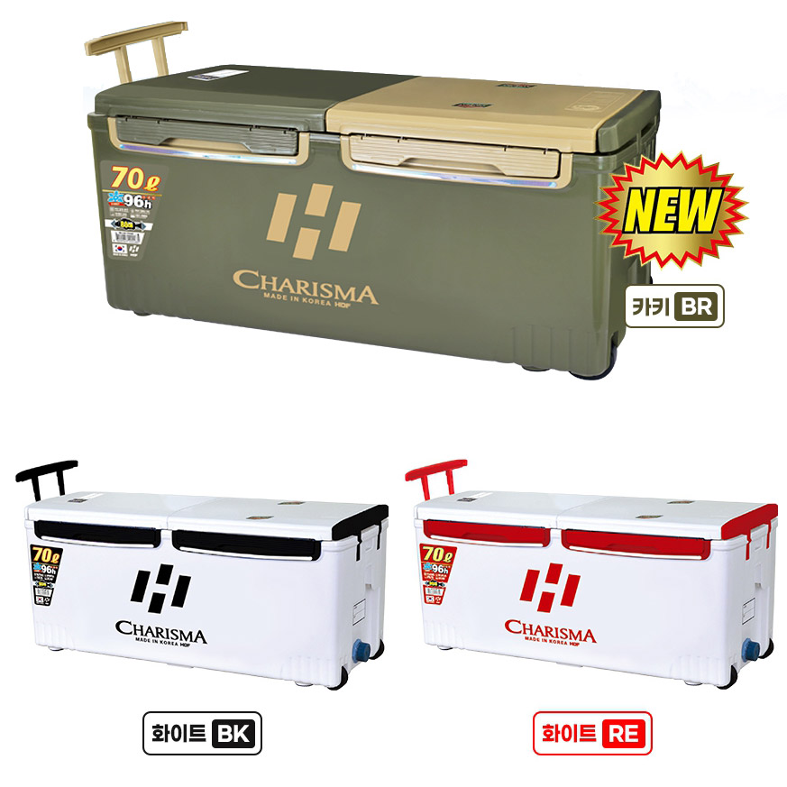 해동조구 카리스마 아이스박스 70리터 최강보냉 5배 바퀴형 갈치낚시 지깅낚시 루어스타일 320,000원