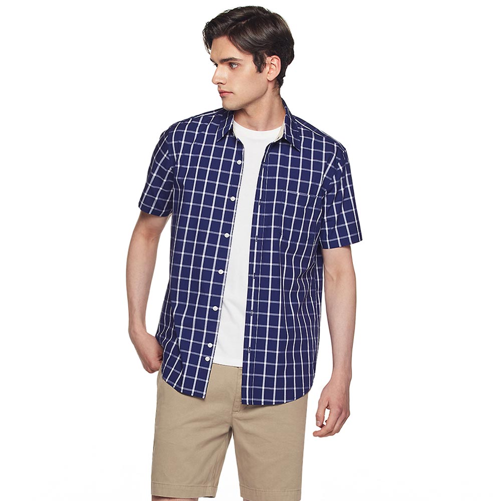 CQR 남성 남방 포플린 반팔 셔츠 CQ-TOS501 21,800원