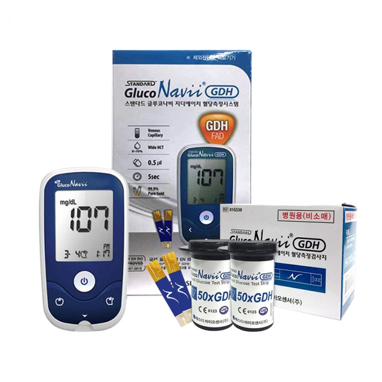 SD 글루코나비 혈당계+시험지100매 58,440원