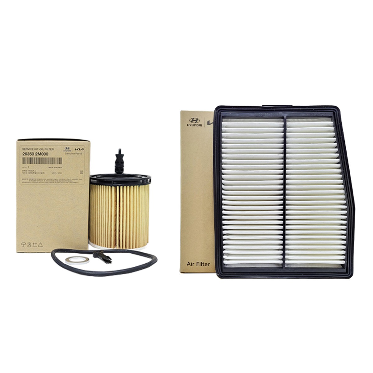 K8 GL3 1.6 하이브리드 순정 오일필터+에어필터 세트, 1개, 26350-2M000/28113-L5100 17,850원