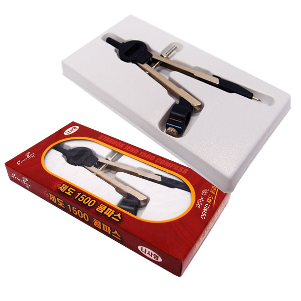스타박스 1500 제도 콤파스 컴퍼스 나사형 1,400원