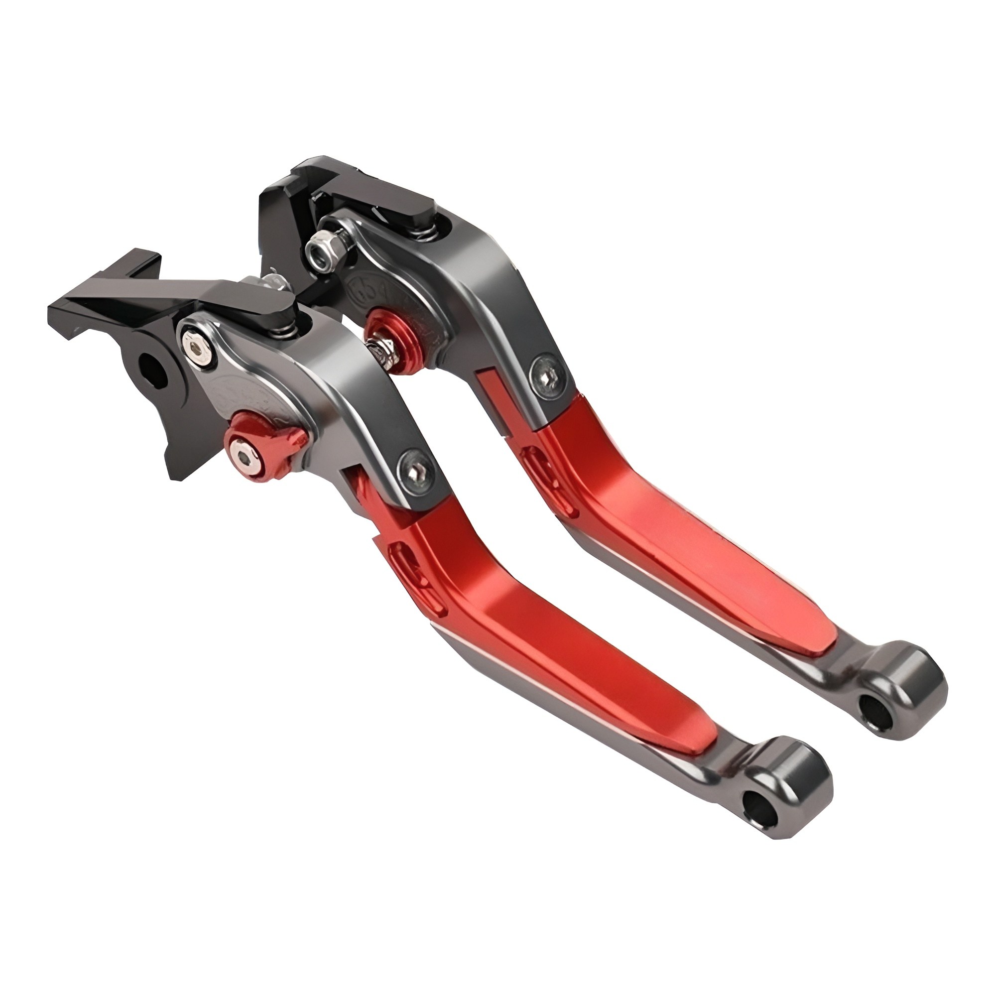 오토바이 클러치 브레이크 레버 21 25 파킹브레이크 접이식 PCX125 PCX150 PCX160 호환, 붉은색/Red, 1세트 41,900원