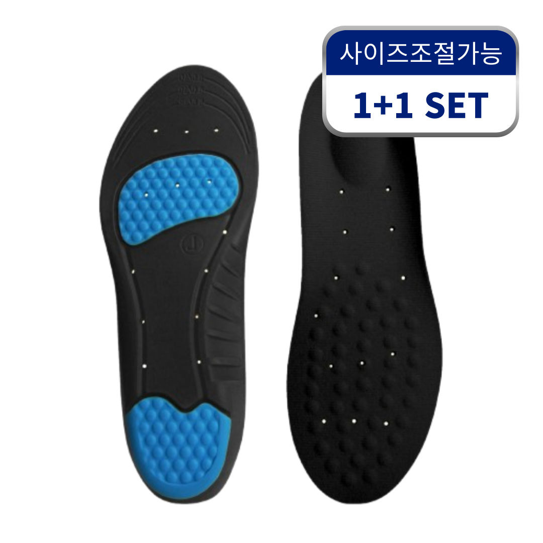 [1+1] 군인 메모리폼 깔창 2족세트 족저근막염 훈련소 입대 준비물 행군 군대 군화 평발 보호대 물집 안전화 14,900원