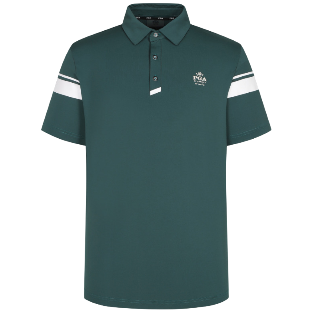 PGA 남성 스포티라인 반팔 카라티셔츠 PGMTS51304, 현재가 42,000원