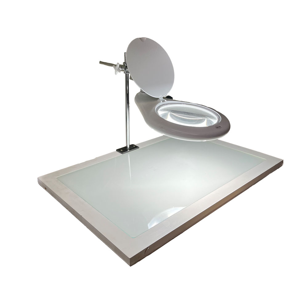 아로 투과반사 하부조명 스테이지 확대경 650,000원