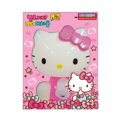 다자락 산리오친구들 헬로키티 LED 스탠드형 터치등 CS 35,700원