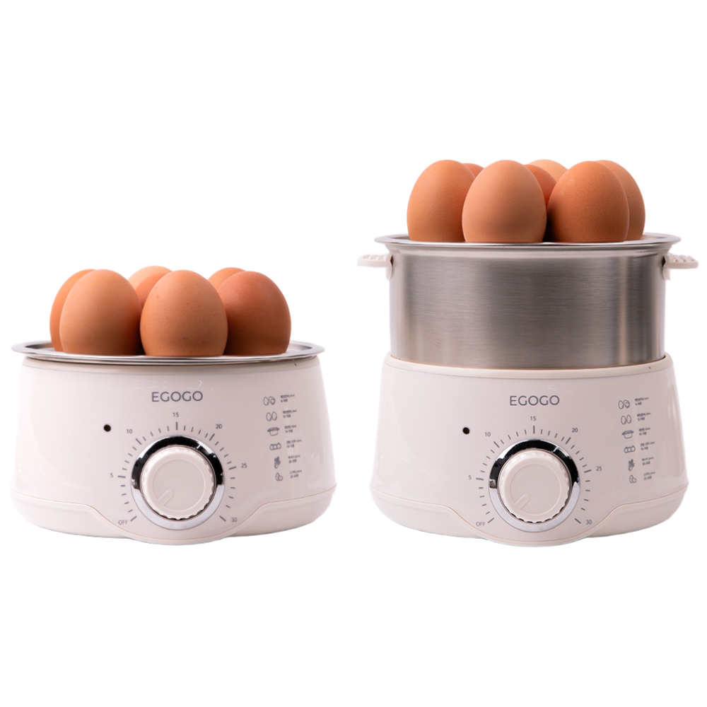 에디토 눌러붙지않는 계란찜기 계란삶는기계 올스텐 세라믹코팅 찜기 만두 고구마 에그쿠커 1단 2단, P0000BSQ(1단) 31,900원