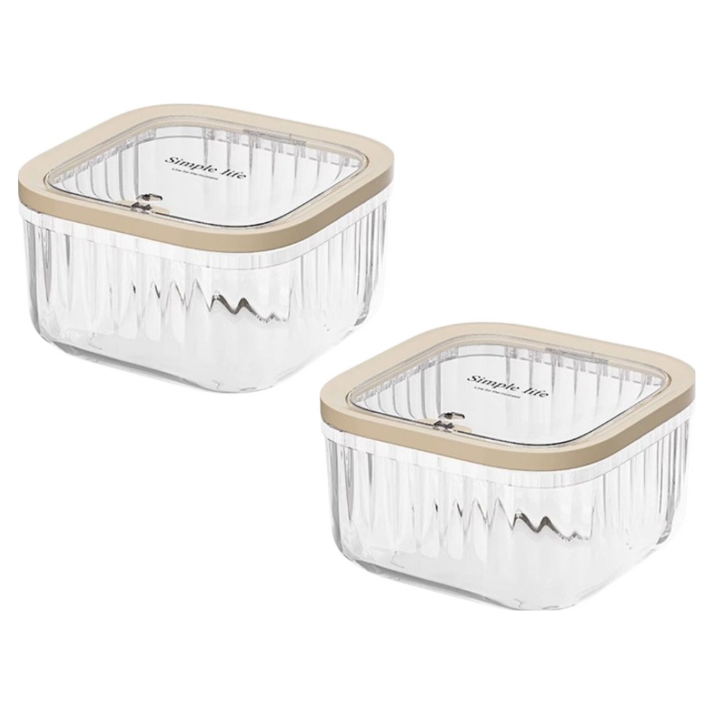 리빙공감 다용도 원터치 캡슐세제 보관함 소형, 투명, 2개 9,900원