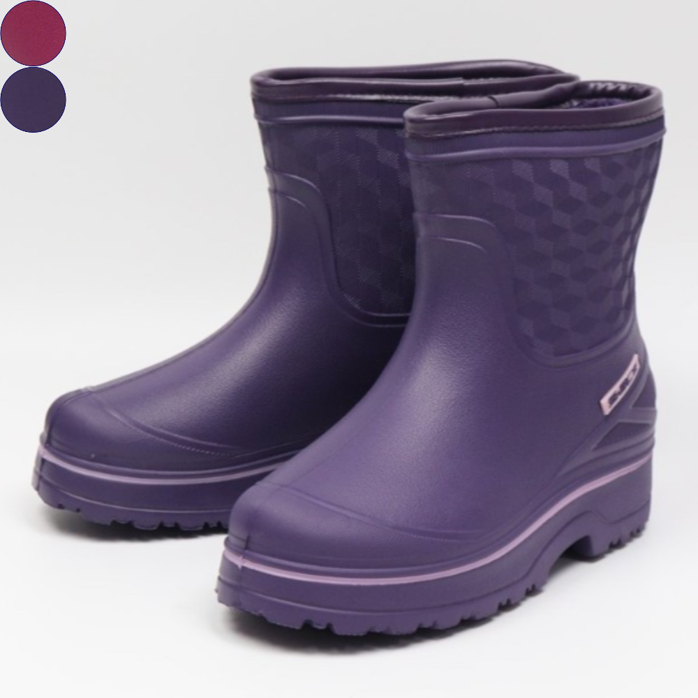 SIZN 안전한 미끄럼방지 여성 겨울 털장화 따뜻한 털안감 겨울장화 식당 주방 청소 여자 롱장화 35,900원