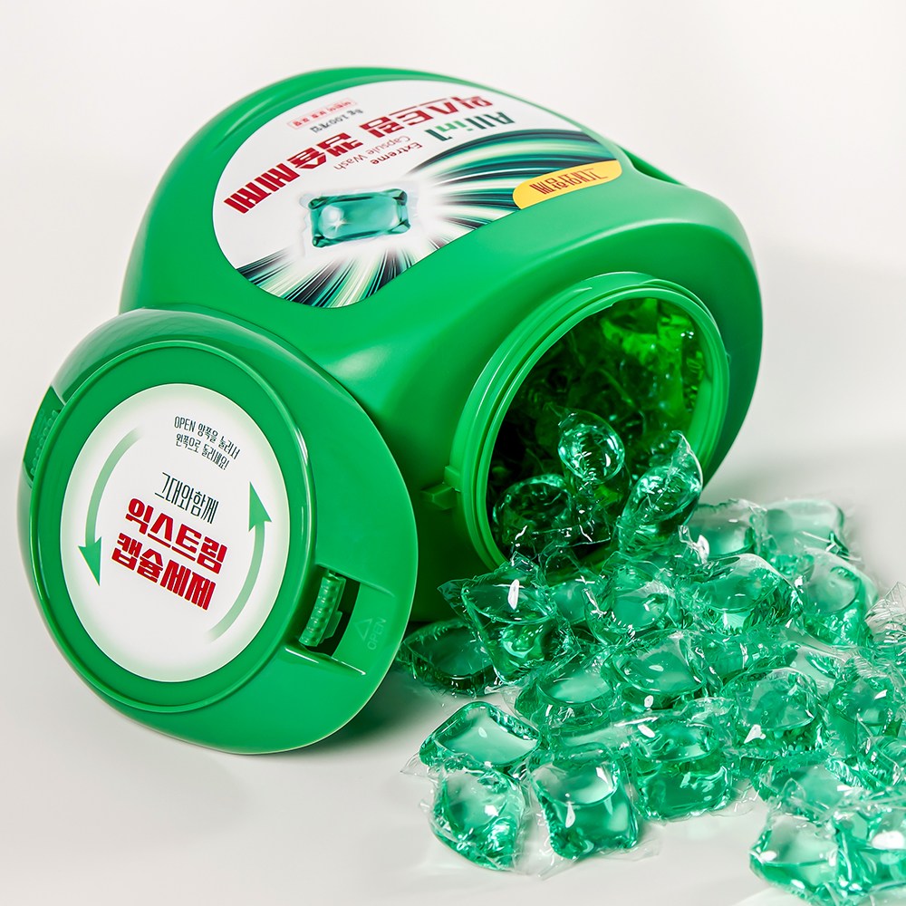 익스트림 캡슐세제 Extreme Capsule Wash, 100개입, 1개 12,800원