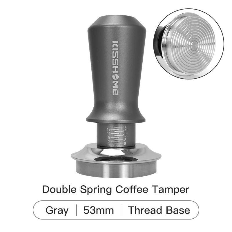 커피 탬퍼 정압 이중 스프링 51mm 53mm 58mm 에스프레소 디스트리뷰터 Delonghi Breville 액세서리 Barista 27,400원