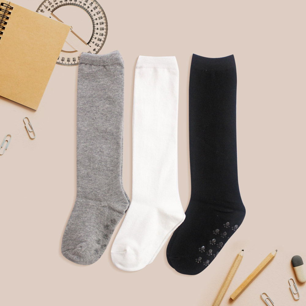 비단길 아동용 설레임 베이직 니삭스 3켤레 7,840원