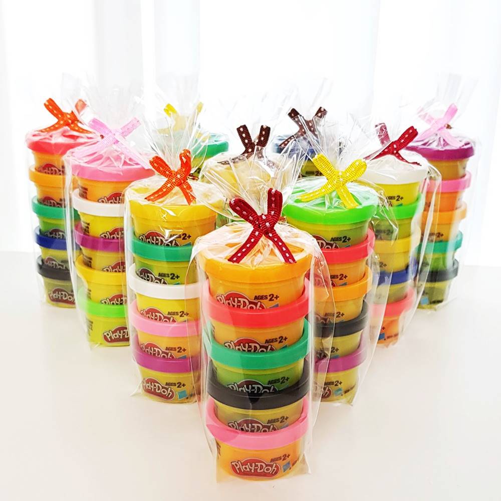 어린이집 유치원 생일선물 답례품 구디백 플레이도우 5개 1세트 선물포장 2,850원