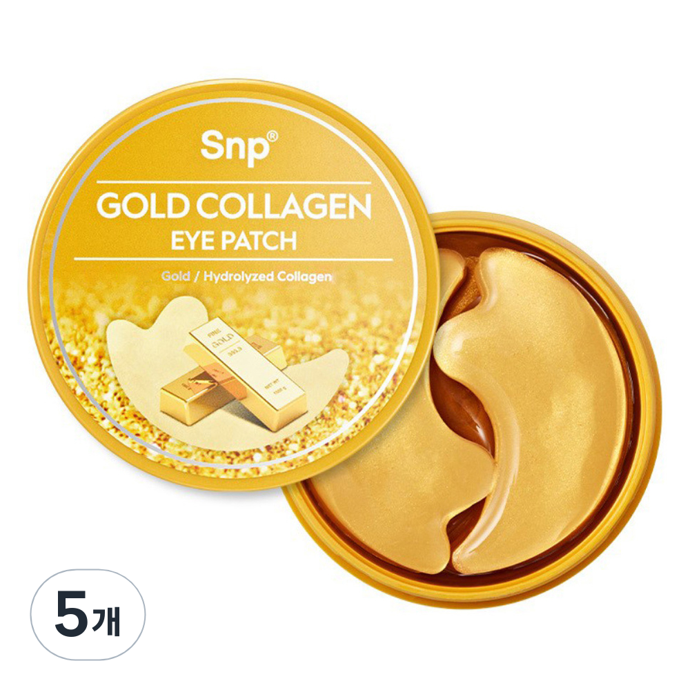 에스엔피 골드 콜라겐 아이 패치, 60개입, 5개 62,620원