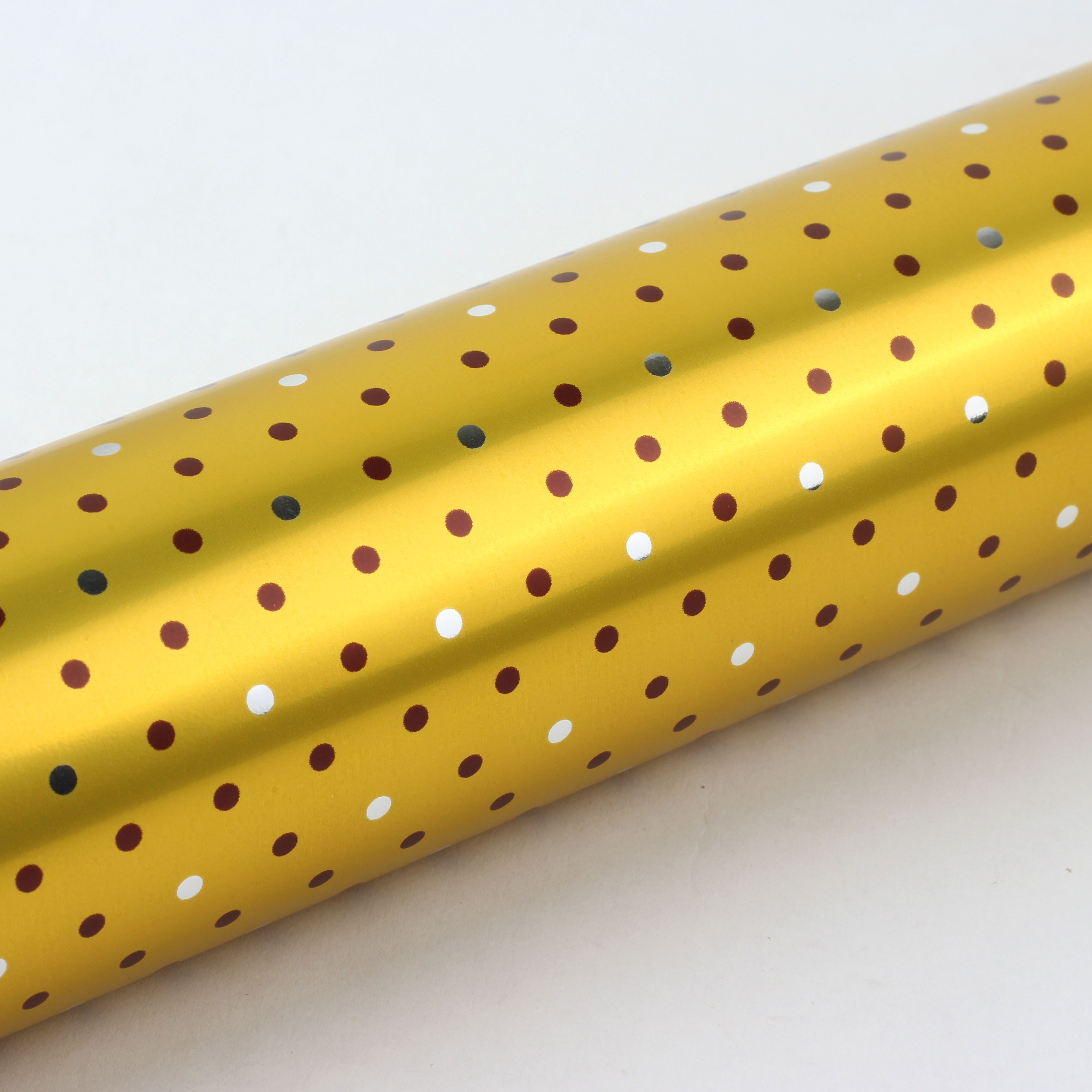 노크원 잔땡땡이 비닐 증착롤 포장지, 금색, 3개 32,050원