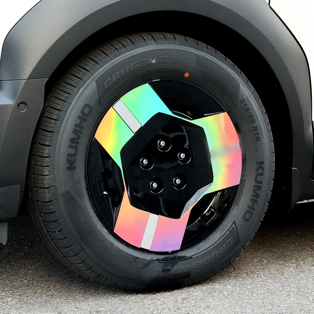 영카클럽 PV5 호환 16인치 스틸 휠스티커 차량 튜닝 악세사리 용품 26,500원