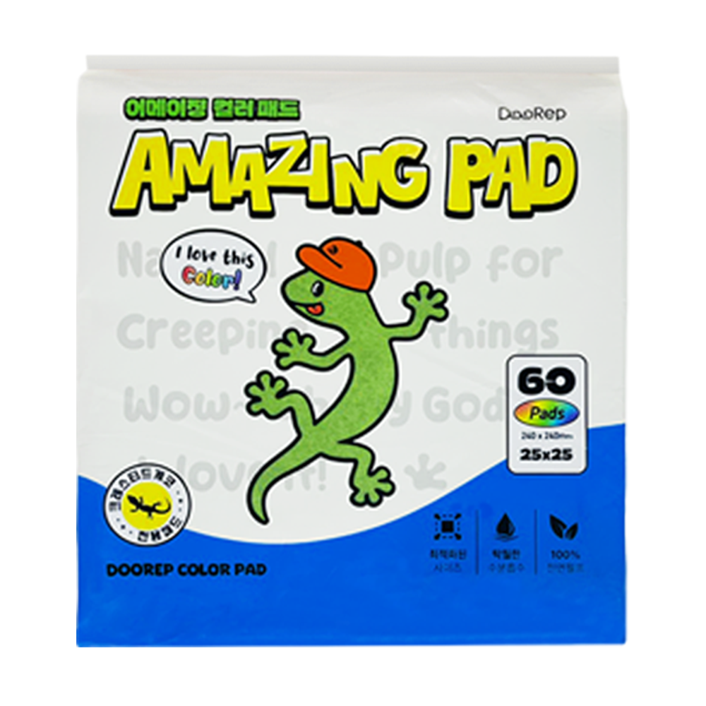 두렙 어메이징 칼라 패드 2525 게코 크레 아크릴 사육장 바닥재 8,900원
