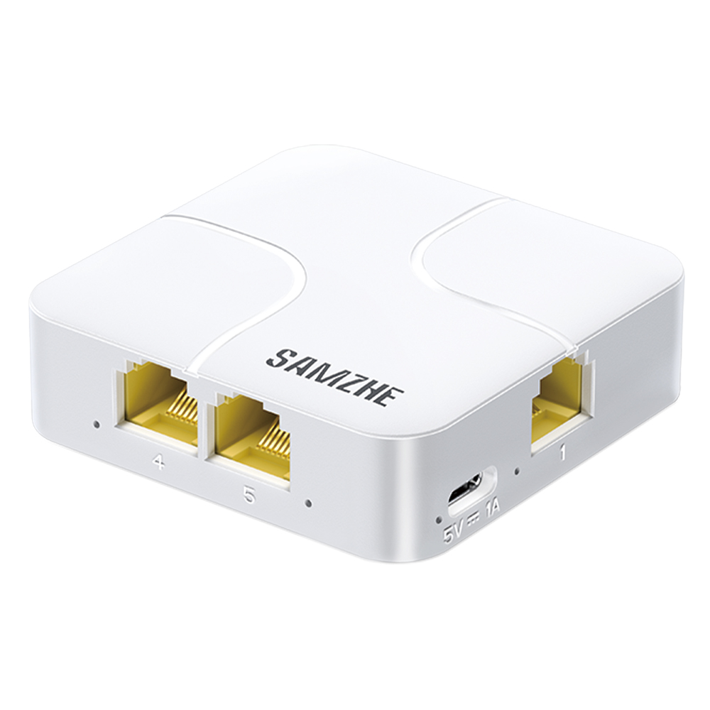 삼지 1대4 기가비트 인터넷 랜 동시 분배기 공유기, 1개, SZ-JKQ04 28,900원