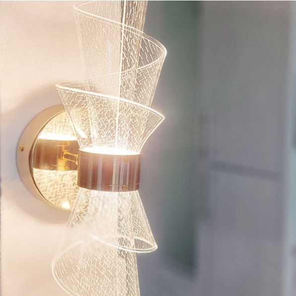 안나 LED 벽등 8w 인테리어 골드 무드등 고급벽등 호텔벽등 40,000원