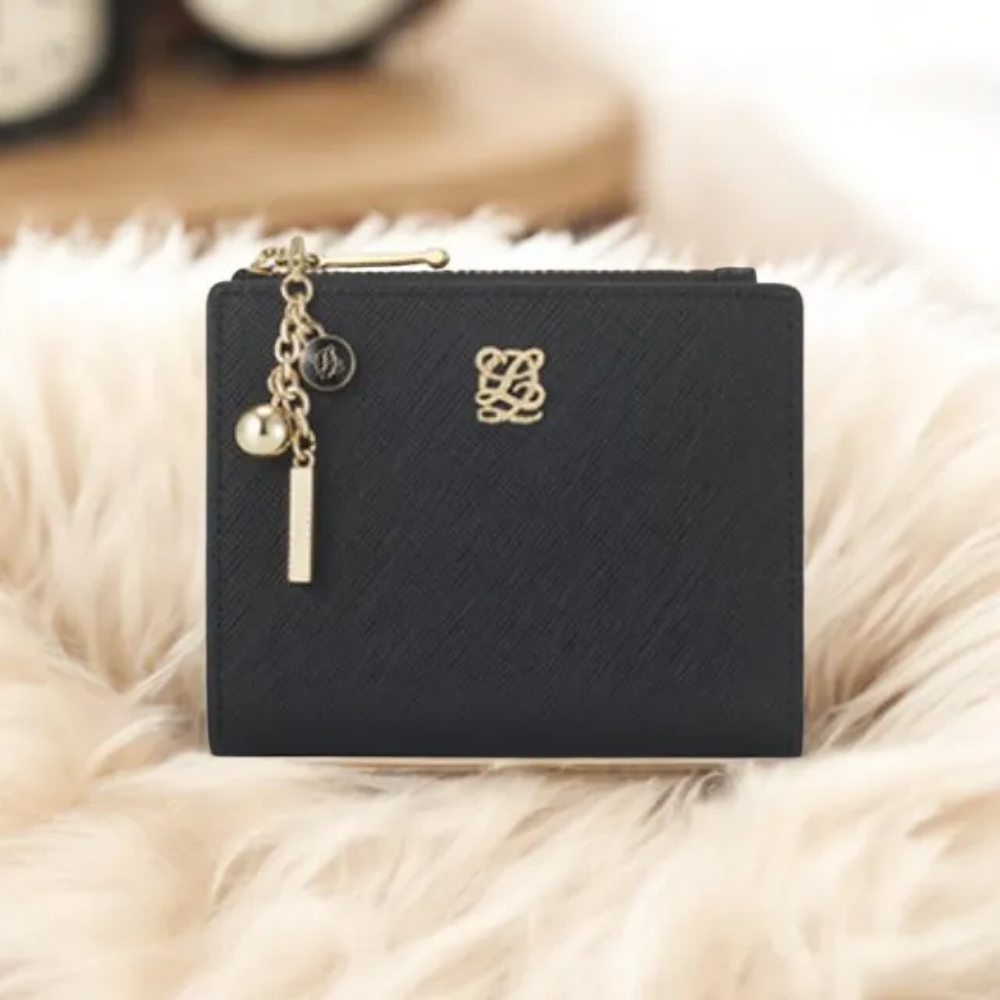 백화점정품 루이까또즈 여성 키링 참장식 로고 소가죽 반지갑 여자 지갑 고급스러운 선물 추천 92,900원